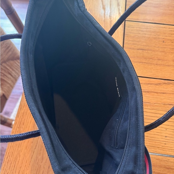 HAUTE SHORE Leopard Print Crossbody Bag with Red and Black straps - Picture 4 of 4